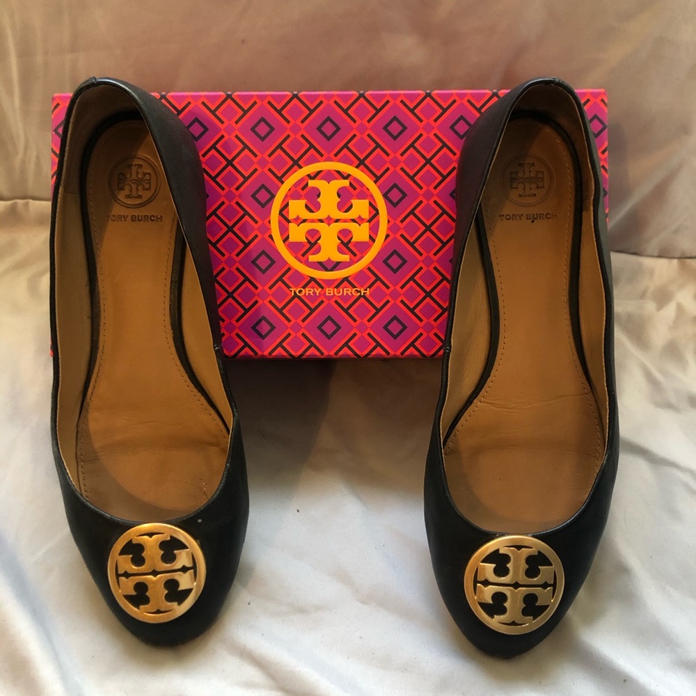 Tory Burch Benton Ballet Flats black size 8